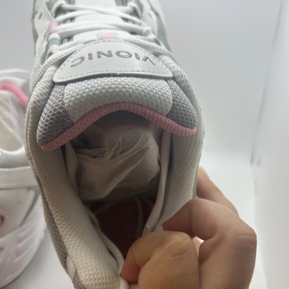 Vionic Womens 23Walk Pink Leather Athletic Shoes Size 13 M - Picture 9 of 10